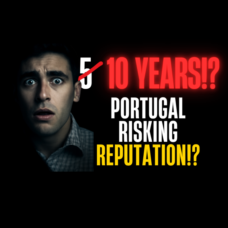 Portugal Risking Reputation